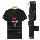 gucci survetement homme sport embroidery bee 001 flower